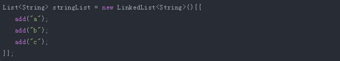 Java中初始化List的5種方法示例