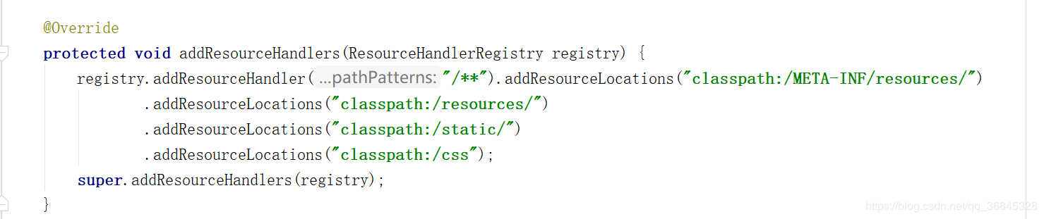 spring boot 2.x html中引用css和js失效問題及解決方法