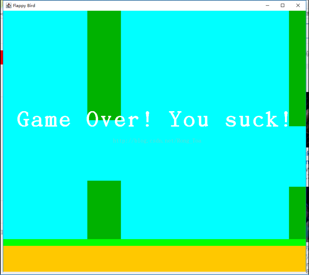 java實現Flappy Bird游戲源代碼