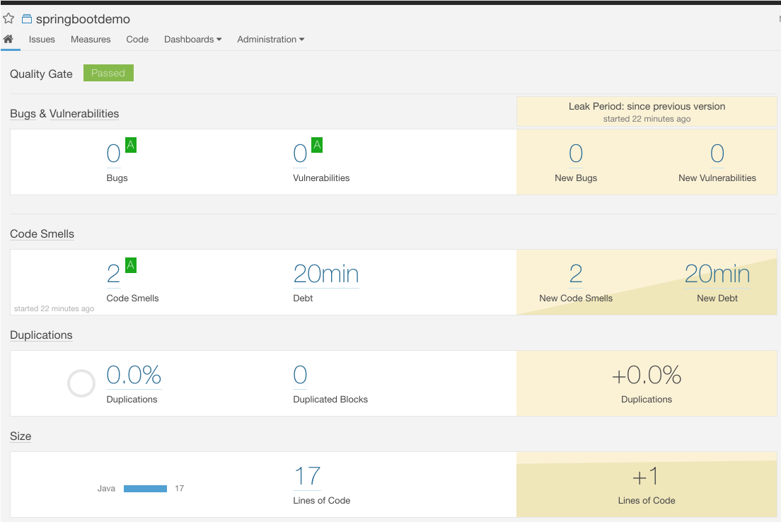 spring boot使用sonarqube來檢查技術債務