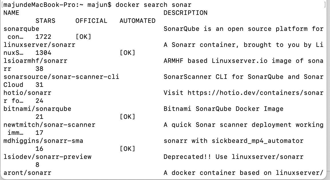使用docker搭建sonarqube的方法