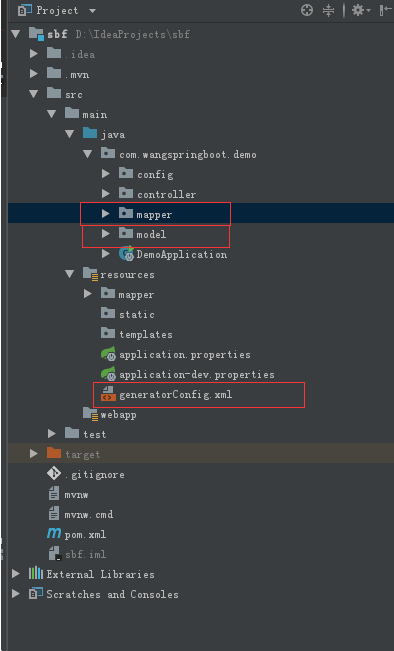 在SpringBoot項目中利用maven的generate插件