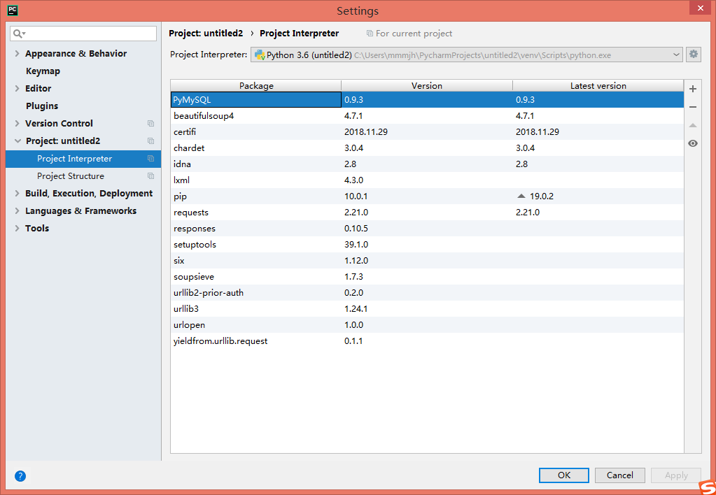pycharm訪問mysql數據庫的方法步驟