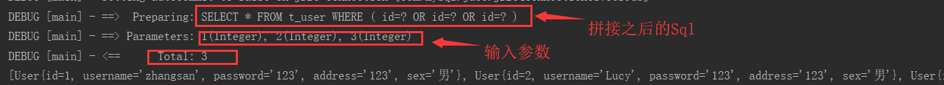 Mybatis中輸入輸出映射與動態Sql圖文詳解