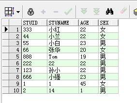 JDBC+GUI實現簡單學生管理系統