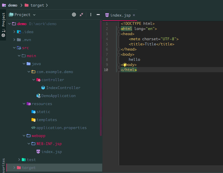 SpringBoot+jsp項目啟動出現(xiàn)404的解決方法