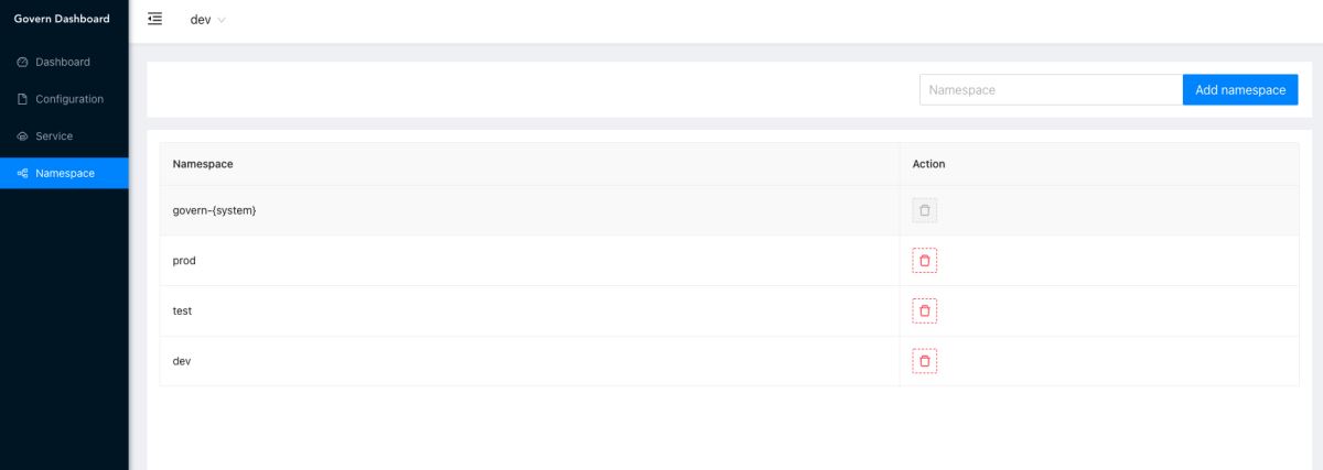 Govern Service 基于 Redis 的服務治理平臺安裝過程詳解
