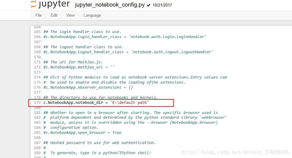 詳解如何修改jupyter notebook的默認目錄和默認瀏覽器