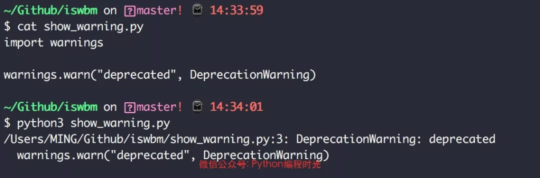 python捕獲警告的三種方法