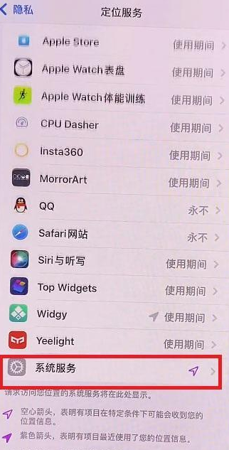 ios15左上角藍色箭頭怎么關閉？ios15左上角箭頭一直顯示怎么辦？