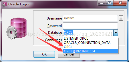 PLSQL連接本地oracle或遠程oracle數據庫實現隨意切換功能