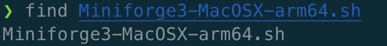 MacBook m1芯片采用miniforge安裝python3.9的方法示例