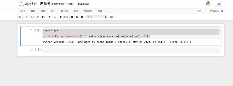MacBook m1芯片采用miniforge安裝python3.9的方法示例