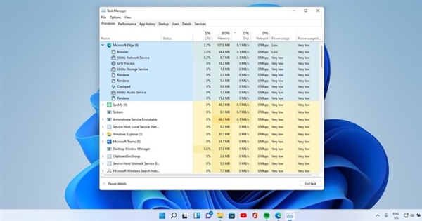 經(jīng)典功能新改進(jìn)!Windows 11任務(wù)管理器迎來新特性 經(jīng)典功能新改進(jìn)!Windows 11任務(wù)管理器迎來新特性