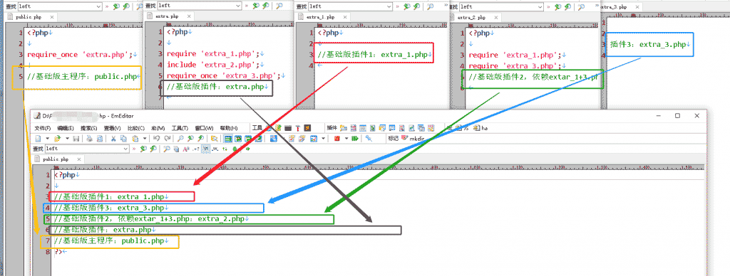 one.php 多項(xiàng)目、函數(shù)庫、類庫 統(tǒng)一為一個(gè)版本的方法
