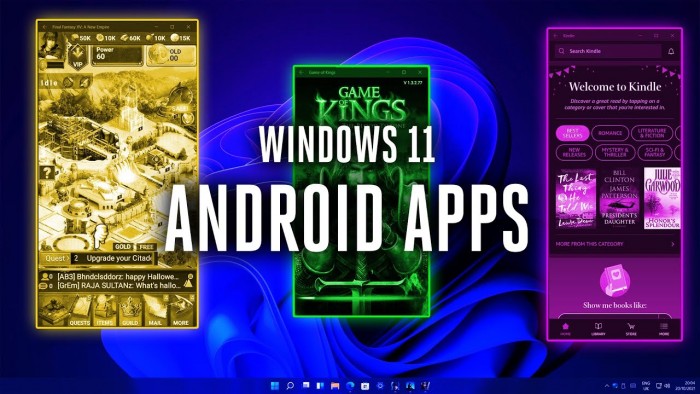 Windows 11 Android 子系統上手初體驗