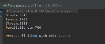 基于JDK8-lambda表達(dá)式四種forEach性能對比