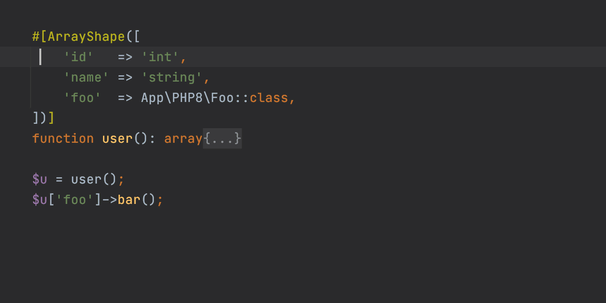 PhpStorm 2020.3：新增開箱即用的PHP 8屬性(推薦)