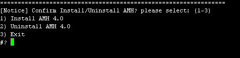 linux主機AMH管理面板安裝教程及建站使用方法(圖文)