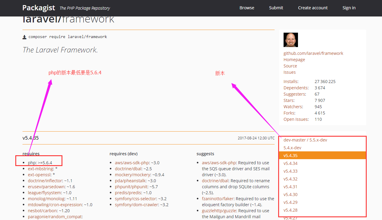 Laravel的下載以及使用composer來安裝debugbar擴展包圖文教程