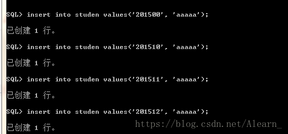 使用sqlplus創建DDL和DML操作技巧