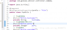 java @Value(＂${}＂)獲取不到配置文件中值的解決方案