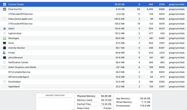M1版MacBook曝出惡性BUG 頻繁死機單個軟件占用26GB內存 M1版MacBook曝出惡性BUG 頻繁死機單個軟件占用26GB內存