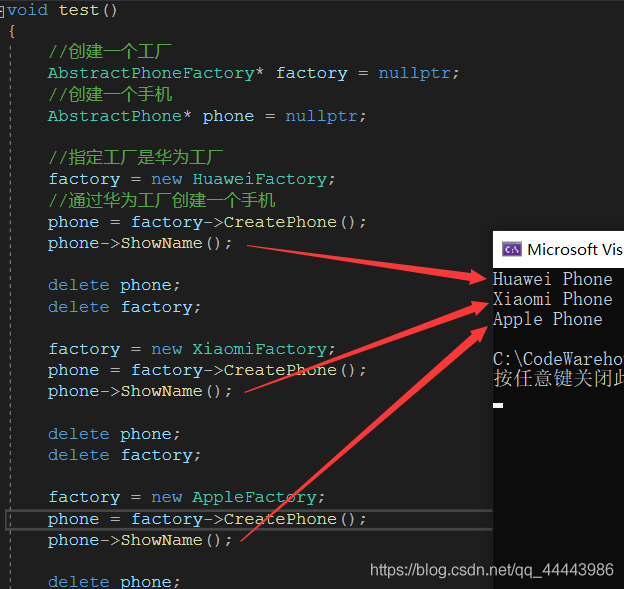 C++設計模式之工廠方法模式的實現及優缺點