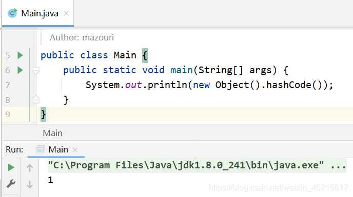 搞懂JAVAObject中的hashCode()