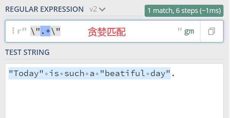 正則表達式量詞與貪婪的使用詳解