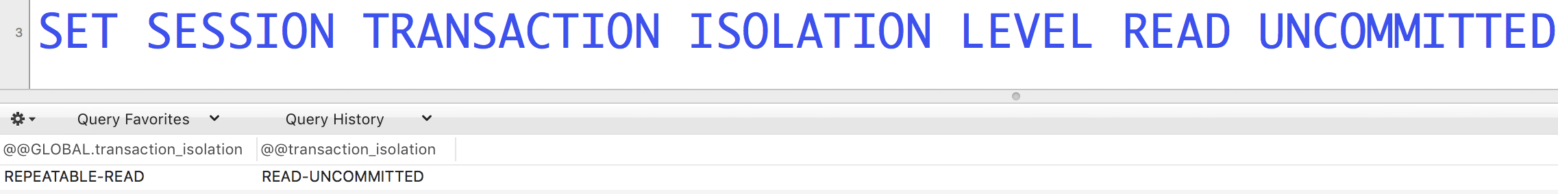 Mysql案例刨析事務隔離級別