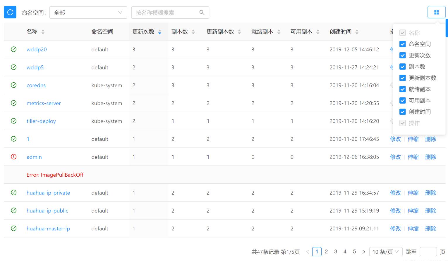 ant design的table組件實現全選功能以及自定義分頁