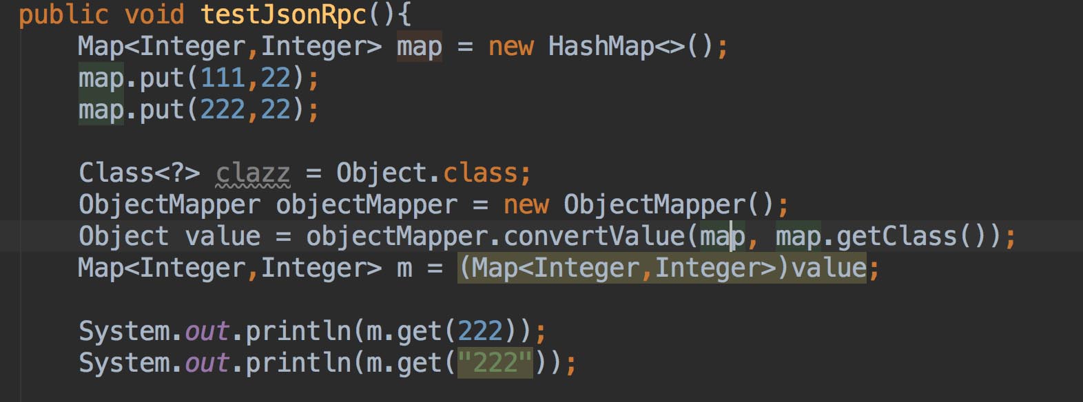 解決ObjectMapper序列換Map時候的坑
