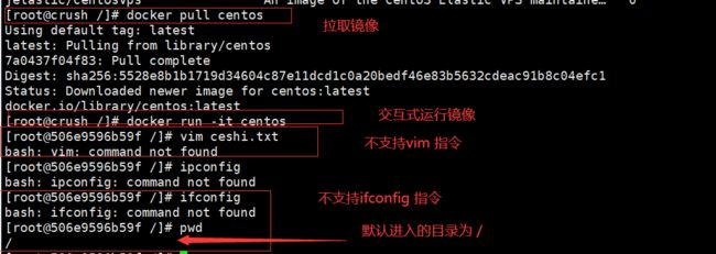 Dockerfile中的保留字指令的過程解析