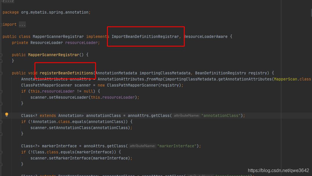 Mybatis通過Spring完成代理類注入的流程分析