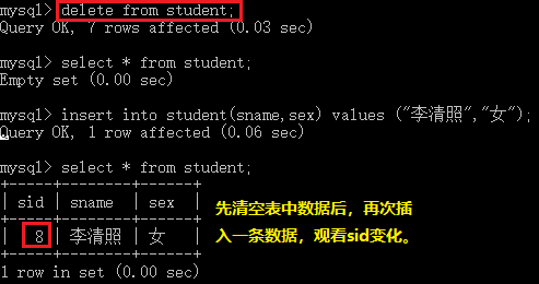 MySQL教程DML數據操縱語言示例詳解