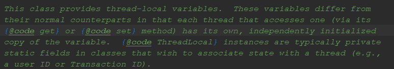 詳談ThreadLocal-單例模式下高并發線程安全