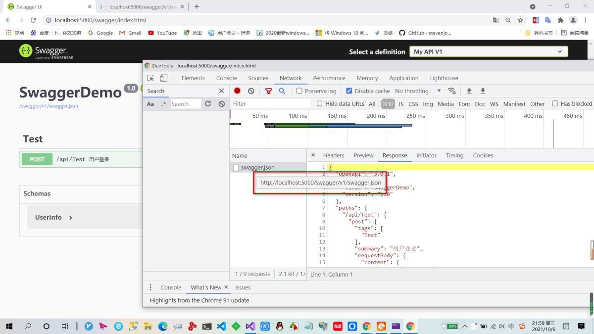 asp.net core 集成swagger ui的原理解析