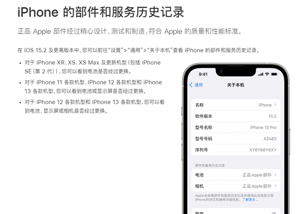 狠整不良商販！蘋果更新iOS 15.2細節：能看iPhone零部件是否正品等