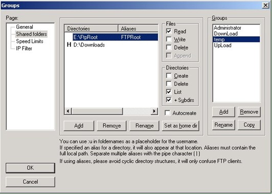 ftp服務器FileZilla Server詳細配置教程