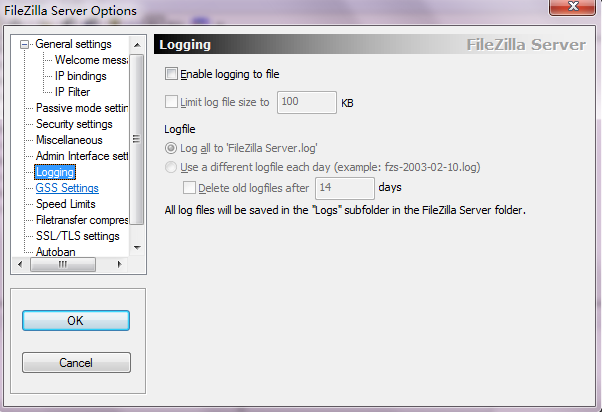 ftp服務器FileZilla Server詳細配置教程