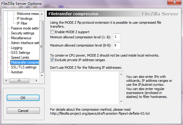 ftp服務器FileZilla Server詳細配置教程