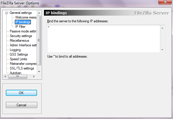 ftp服務器FileZilla Server詳細配置教程