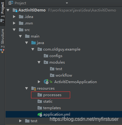 基于springboot activiti 配置項解析