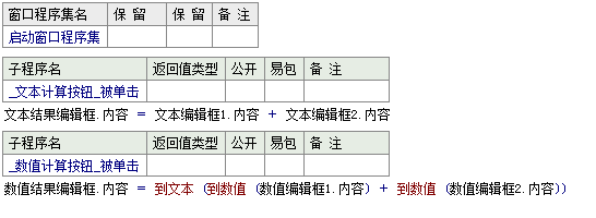 易語言將其它類型的數據轉換為雙精度小數型