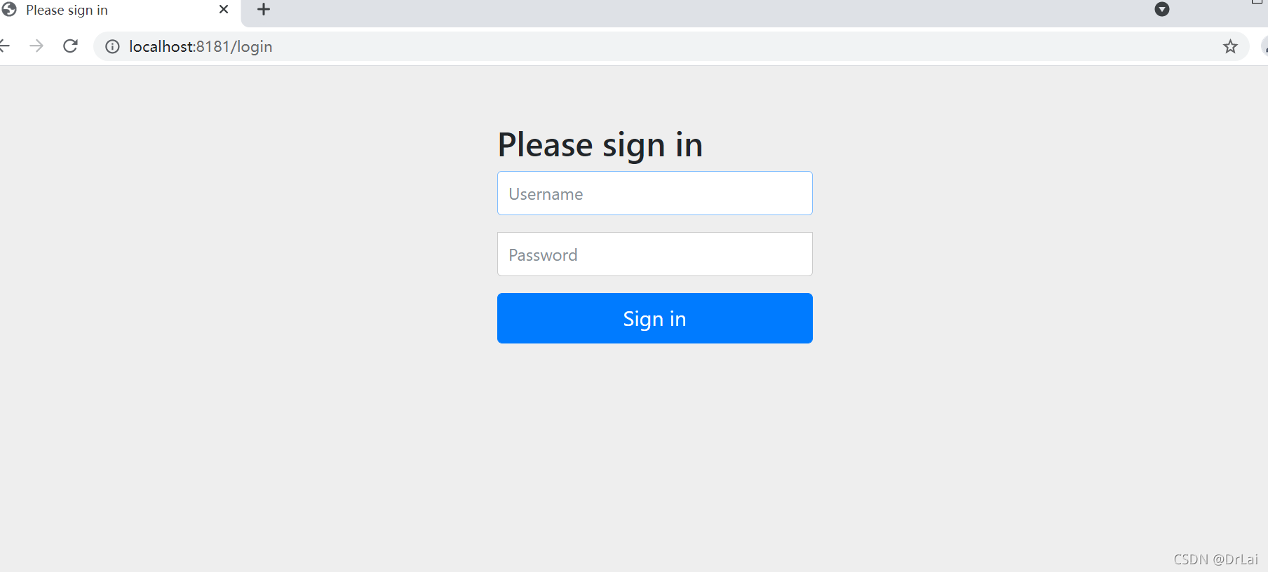 Springboot安全框架整合SpringSecurity實現方式