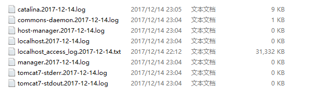 tomcat logs 目錄下各日志文件的解析(小結(jié))