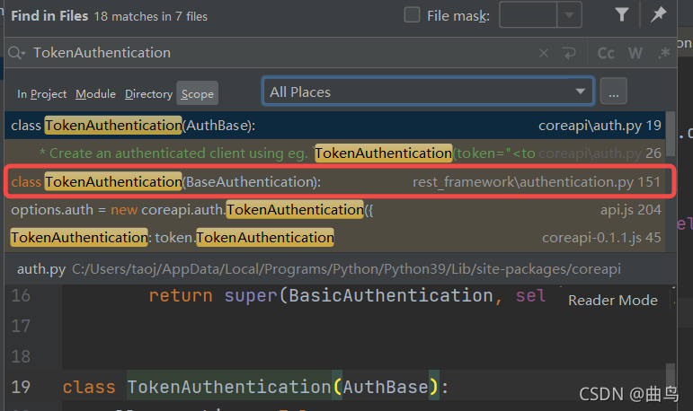 django restframework使用redis實現(xiàn)token認證