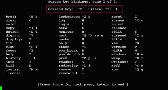 linux小技巧之利用screen管理你的遠程會話