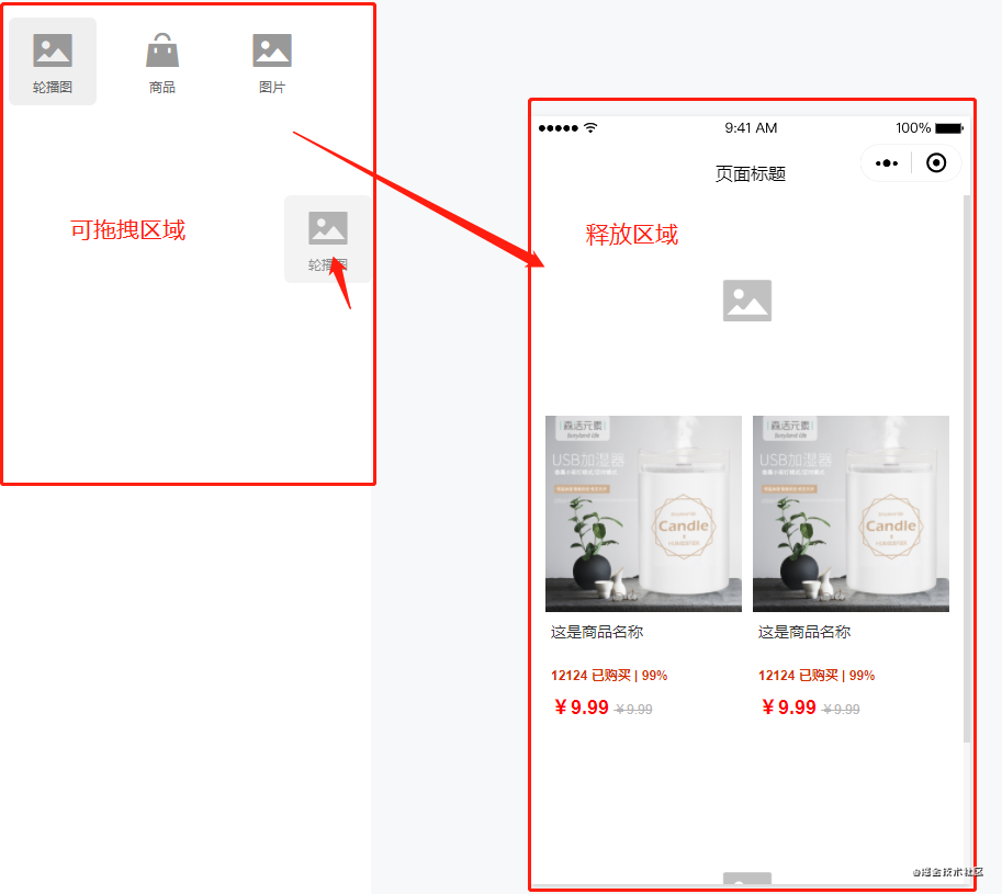 Vue 實現可視化拖拽頁面編輯器
